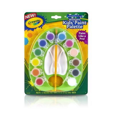 Crayola 24 Piece Wash Paint Pot Palette Set Toys R Us Singapore Official Website