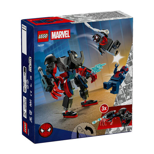 LEGO Marvel Miles Morales Mech vs. Spider-Man 2099 76337