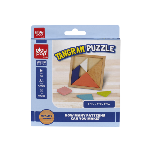 Play Pop Tangram Puzzle Strategy Game