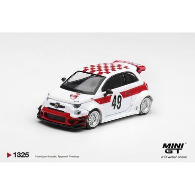 (Pre-order) Mini Gt Abarth 595 Lb-Works X Abas Works 1000 Tc Tribute/ Blister Packaging (Expected November 2026)