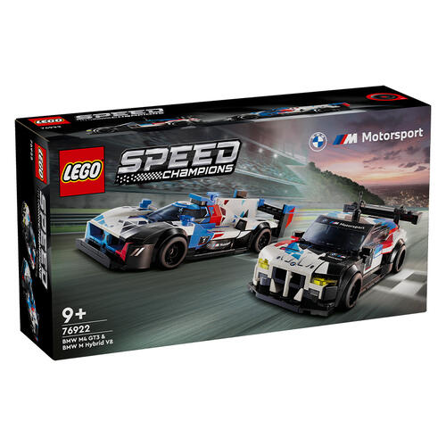 LEGO Speed Champions BMW M4 GT3 & BMW M Hybrid V8 Race Cars 76922