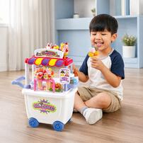 Playgo  Dough Ice Cream Cart Playset