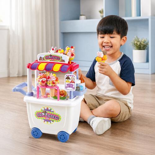 Playgo  Dough Ice Cream Cart Playset