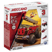 Meccano 3 Model Set Rescue Force