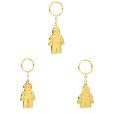 Family Golden Keychain Full Set Of 3 (Free Gift)