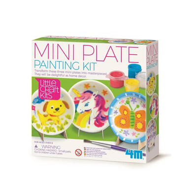 4M: Little Craft - Mini Plate Painting Kit