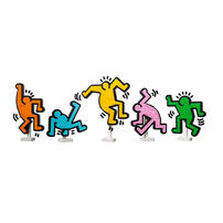 LEGO Art Keith Haring Dancing Figures 31216