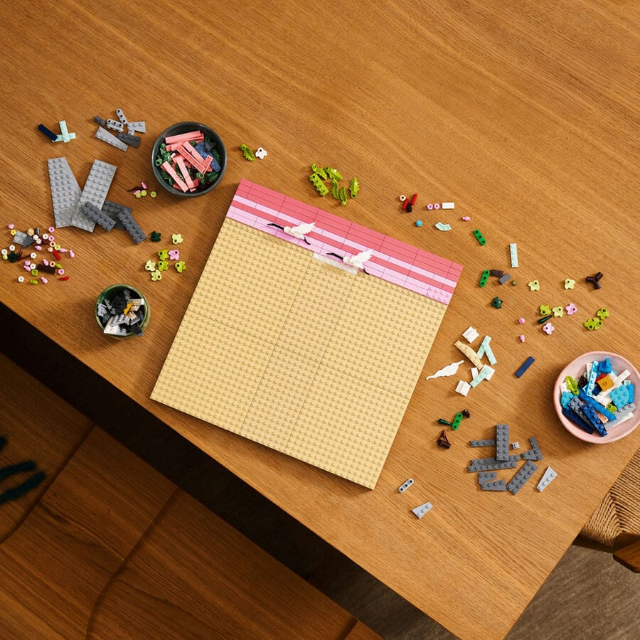 LEGO Art Japanese Cherry Blossom Landscape 31218 | Toys”R”Us