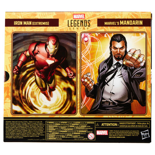 Marvel Legends Series Iron Man (Extremis) And Marvel’s Mandarin
