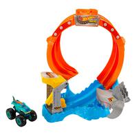 Hot Wheels Monster Truck Corkcrew Shark Smash