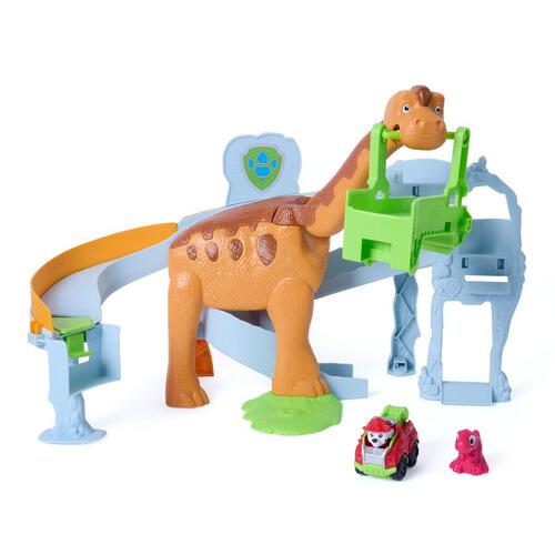 Paw Patrol The Dino Movie Lift & Race Dino Deluxe Playset