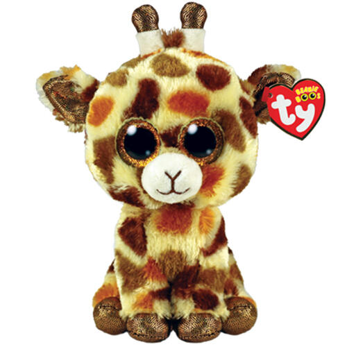 Ty BB 6in Reg - STILTS - Tan Giraffe
