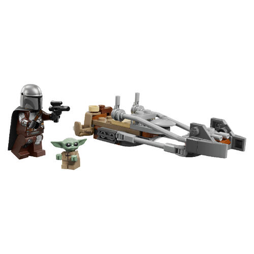 LEGO Star Wars The Mandalorian & Grogu&rsquo;s Speeder Bike 75436