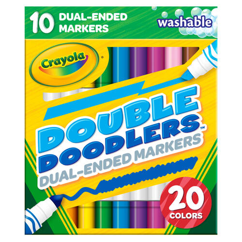 Crayola 10 CT. Washable Double Doodlers