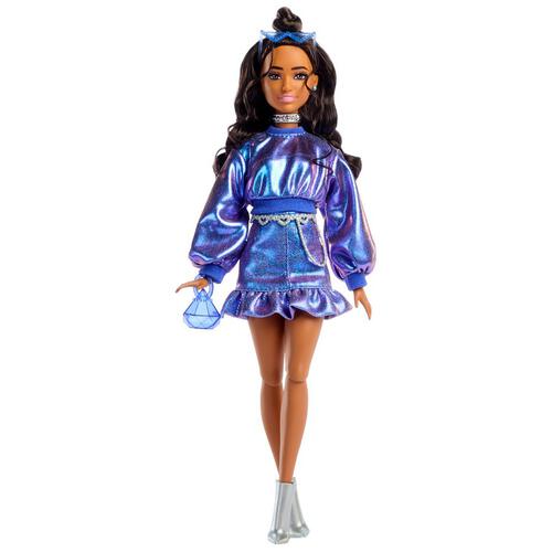 Barbie Deluxe Style Latina Blue Dress Fall