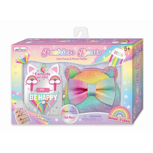Hot Focus Rainbow Fashion Beats Set