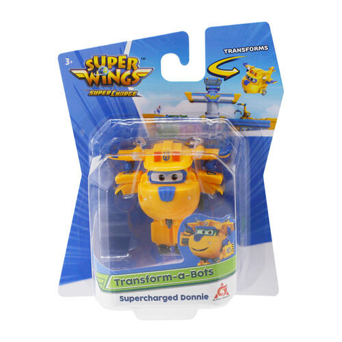 Super Wings Transform-A-Bots Supercharged Donnie