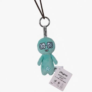 playpop Mood Plush Keychain - Nerdy