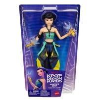 Kpop Demon Hunters Huntr/X Zoey Fashion Doll In Removable Look With Themed Movie Accessories