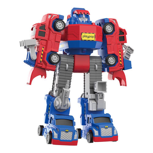 playpop Phantom Blitz Pull-Back Mech Armor