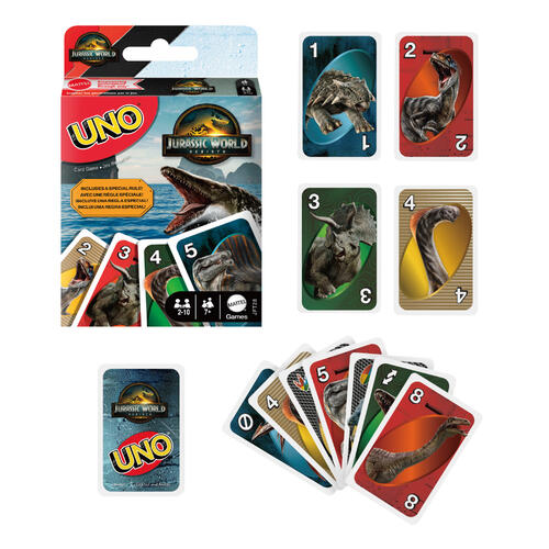 UNO Jurassic World Rebirth Edition