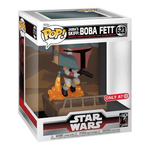Funko Pop! Deluxe Star Wars Jabba's Skiff Boba Fett