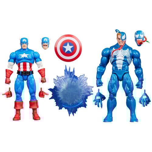 Marvel Legends Series Gamerverse Captain America Vs Venom