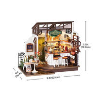 Robotime Rolife Flavory Caf&eacute; Miniature House Kit