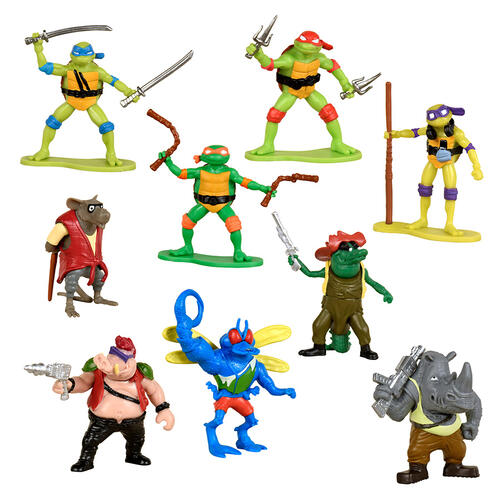Teenage Mutant Ninja Turtles Movie Mini Figura 2 Pack Bandai
