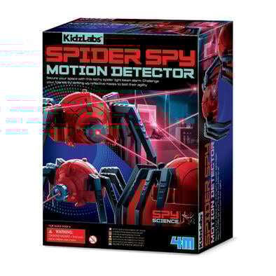 4M KidzLabs Spider Spy Motion Detector