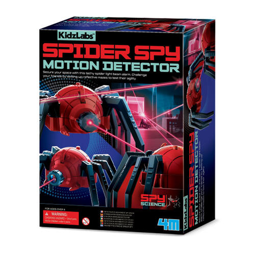 4M KidzLabs Spider Spy Motion Detector