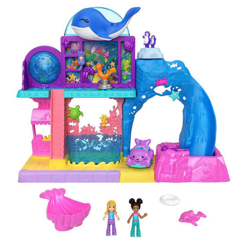 Polly Pocket Starring Shani Pollyville Aquarium Playset