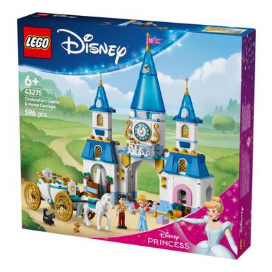 LEGO Disney Princess Cinderella’s Castle & Horse Carriage 43275 