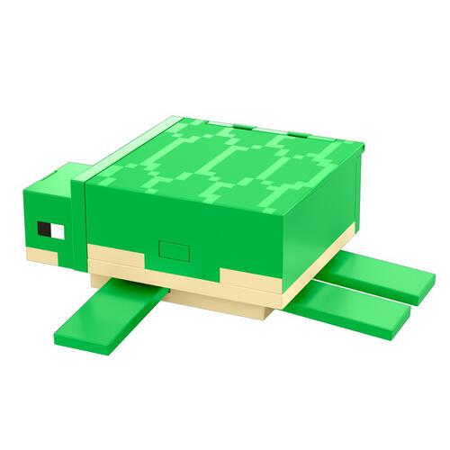 Minecraft Transforming Turtle Case Playset