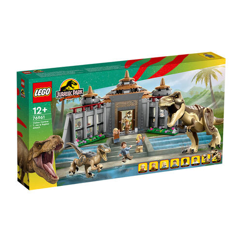 LEGO Jurassic World Visitor Center: T.rex & Raptor Attack 76961