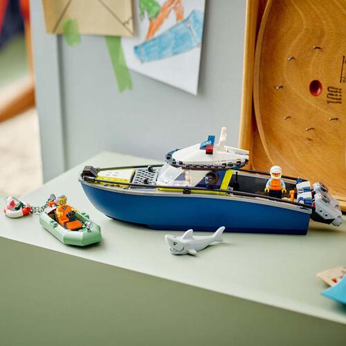LEGO City Police Boat Chase 60456
