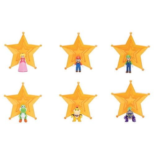 The Super Mario Galaxy Movie 1.5&rdquo; Figure with Star Accessory - Assorted (1 Pc)