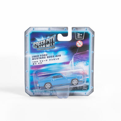 Speed City License Die Cast Vehicle - 1969 Ford Mustang Boss 429