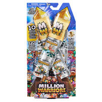 Spin Master Games Million Warriors 10 Pieces Pack
