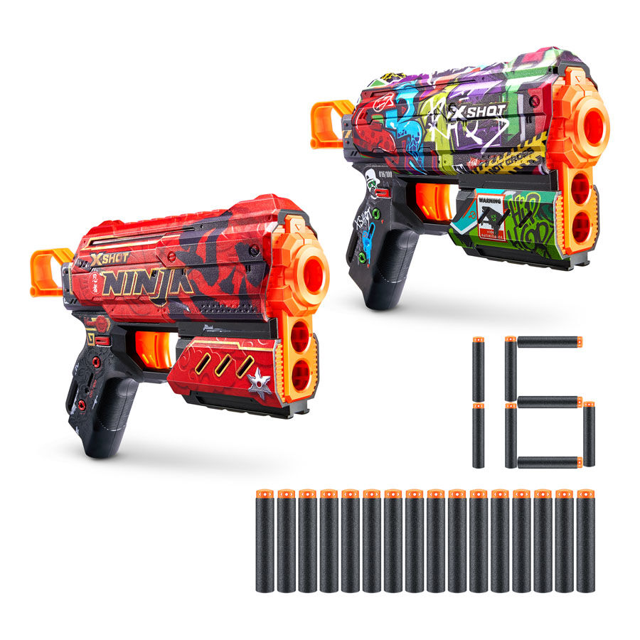 X-Shot Skins Flux 2 Pack | Toys”R”Us – Singapore