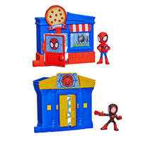 Marvel Spidey And His Amazing Friends City Blocks Playsets - Assorted (1 Pc)