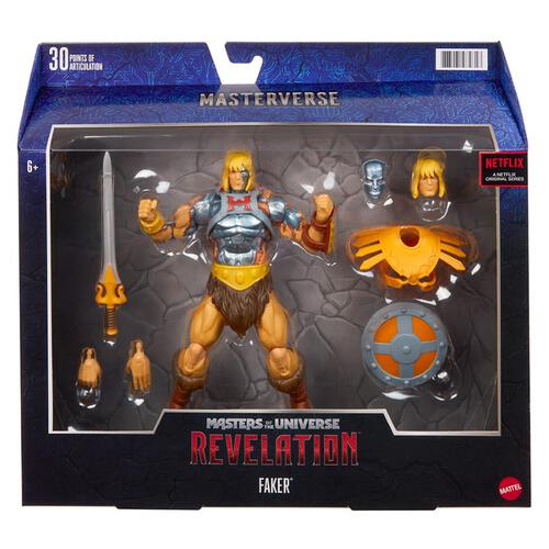 Masters Of The Universe Relevation 7" Trade Up Figures - Faker