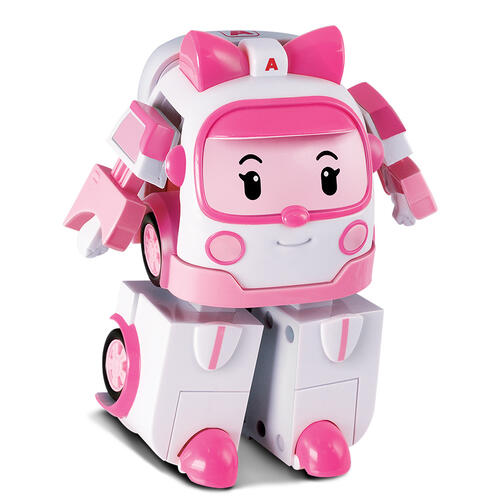 Robocar Poli 4" Transforming Robot - Amber