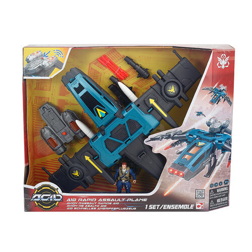 A.C.I.D. A10 Rapid Assault Plane Playset