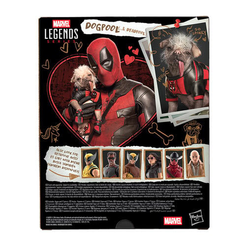 Marvel Legends Series Deadpool & Wolverine Dogpool & Deadpool Action Figures
