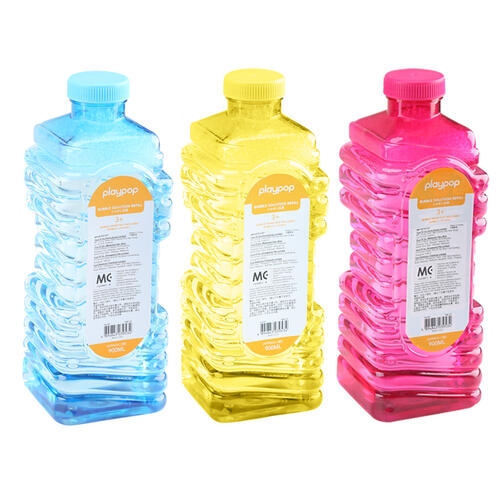playpop 900ml Bubble Solution Refill - Assorted (1 Pc)