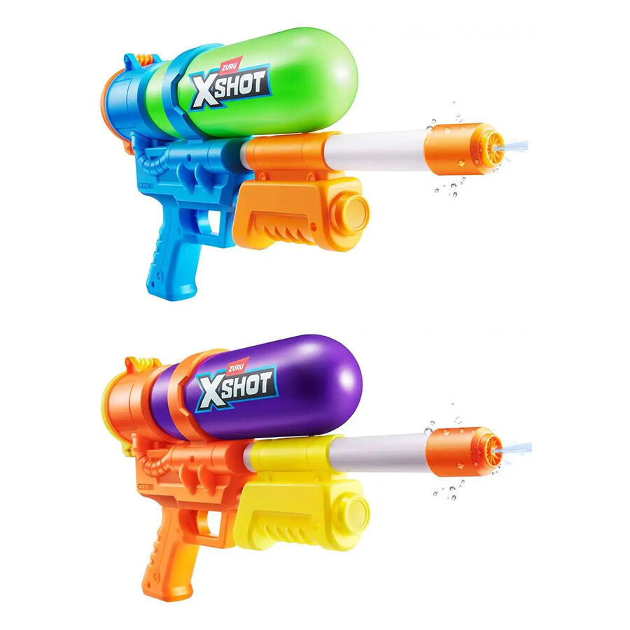X-Shot Fast-Fill 80's Super Splash Water Blaster - Assorted (1Pc