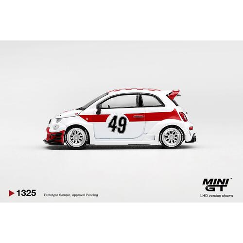 (Pre-order) Mini Gt Abarth 595 Lb-Works X Abas Works 1000 Tc Tribute/ Blister Packaging (Expected November 2026)