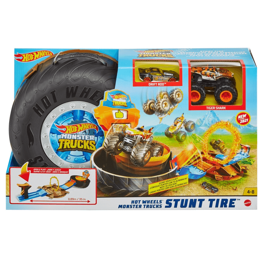Hot Wheels Monster Trucks Stun Tire 