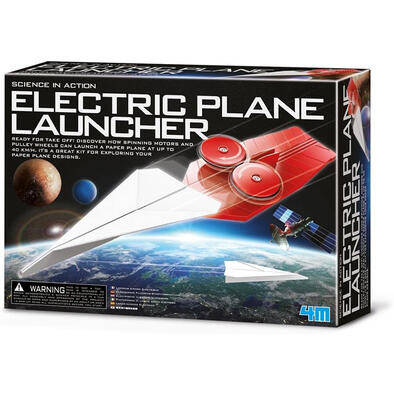4M Science In Action Electric Plane Launcher